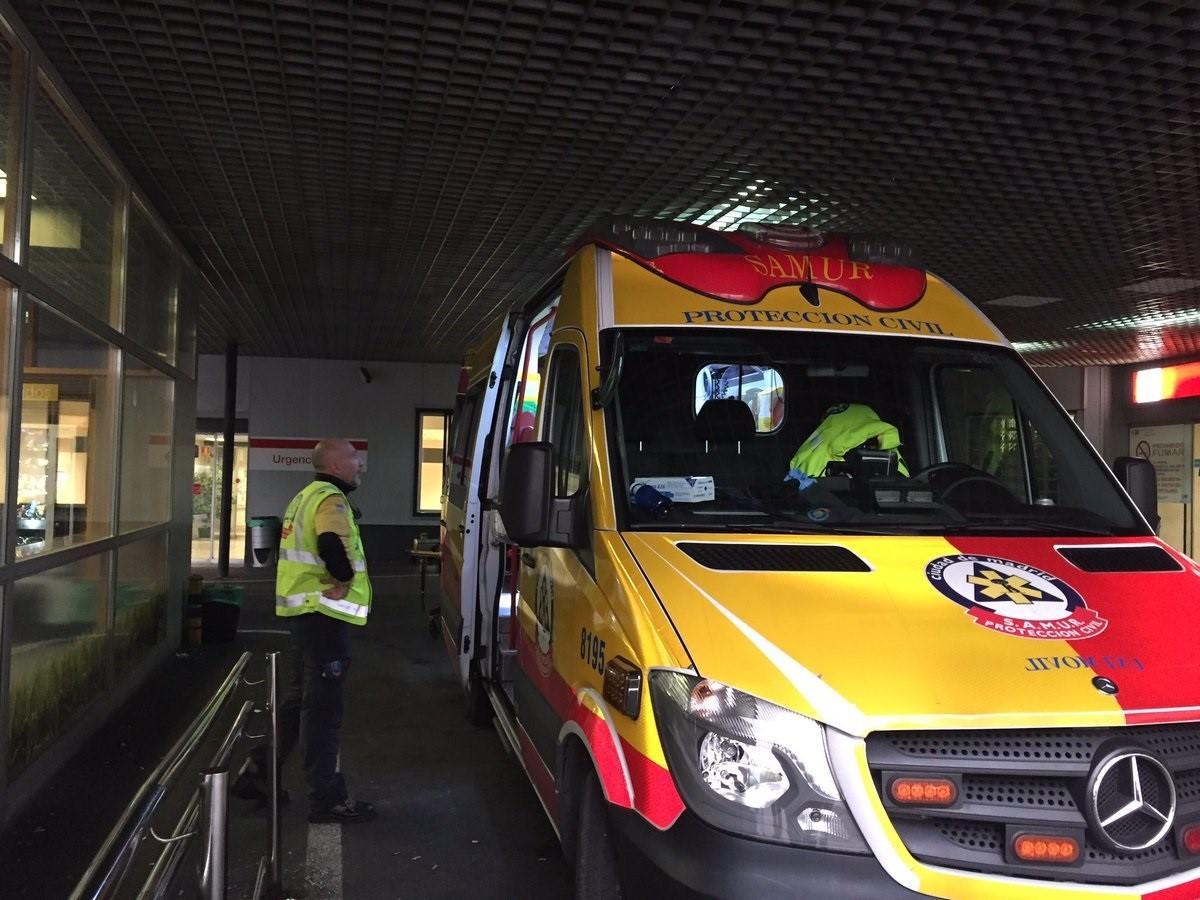 Ambulancia de Emergencias Madrid.