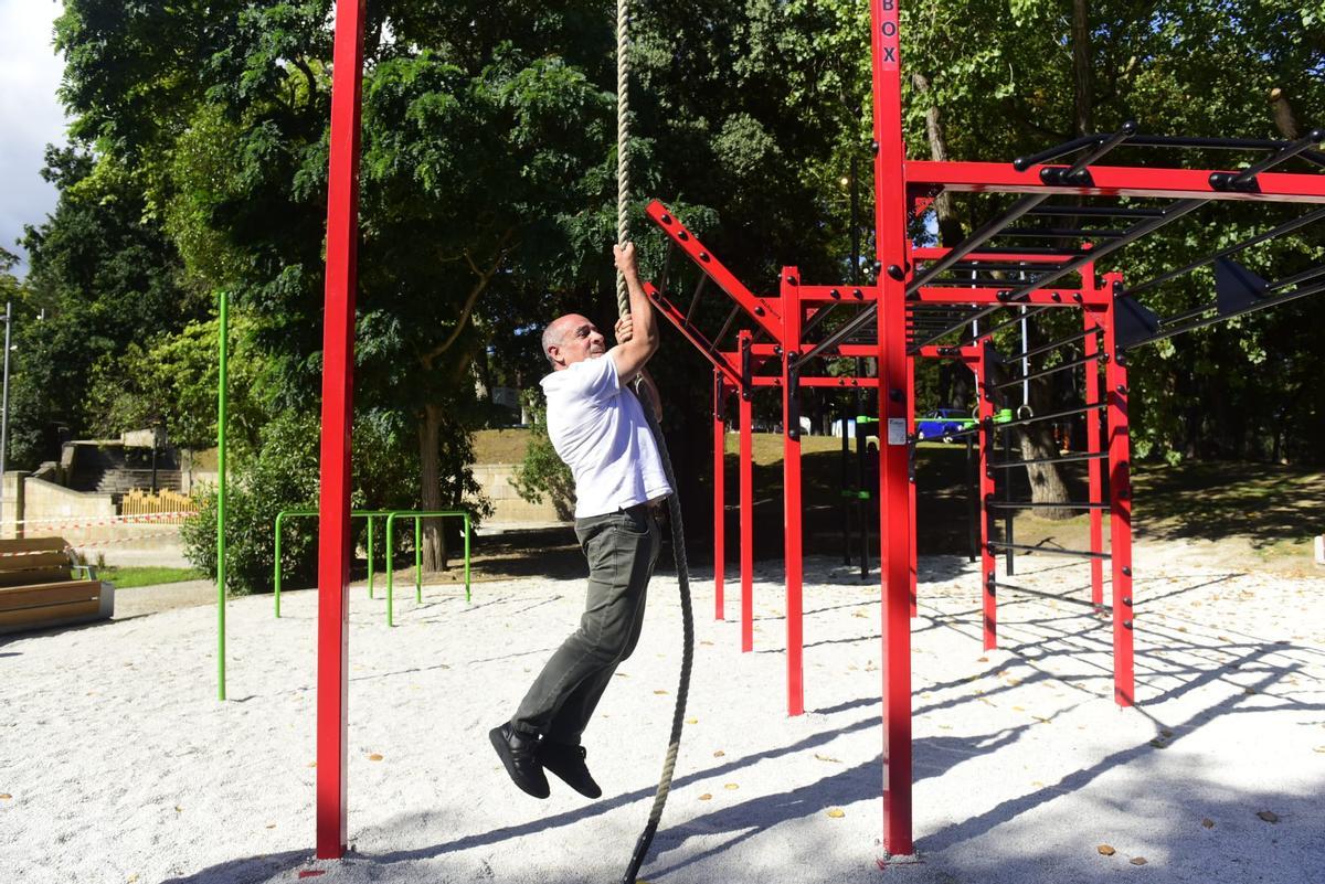 El parque de Santa Margarita estrena caminos, zonas verdes y nuevo mobiliario urbano El parque de Santa Margarita estrena caminos, zonas verdes y nuevo mobiliario urbano
