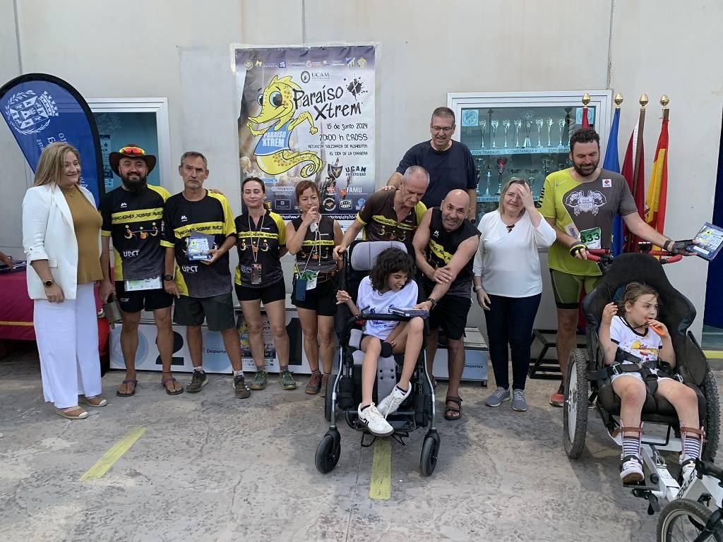 Entrega de premios del Cross Paraíso Xtreme