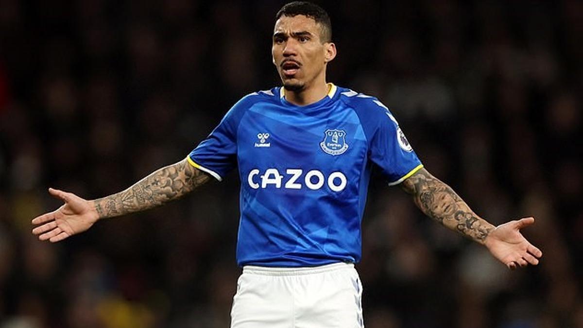 Allan en su etapa con el Everton