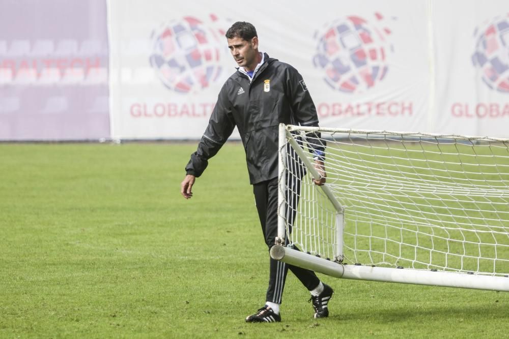 Entrenamiento del Real Oviedo