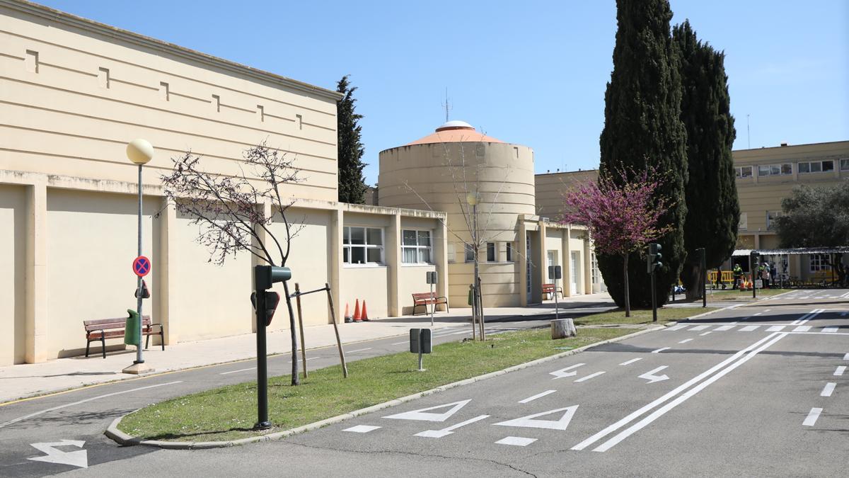 El futuro centro de mayores ocupará parte de la academia de la Policía Local de Zaragoza.