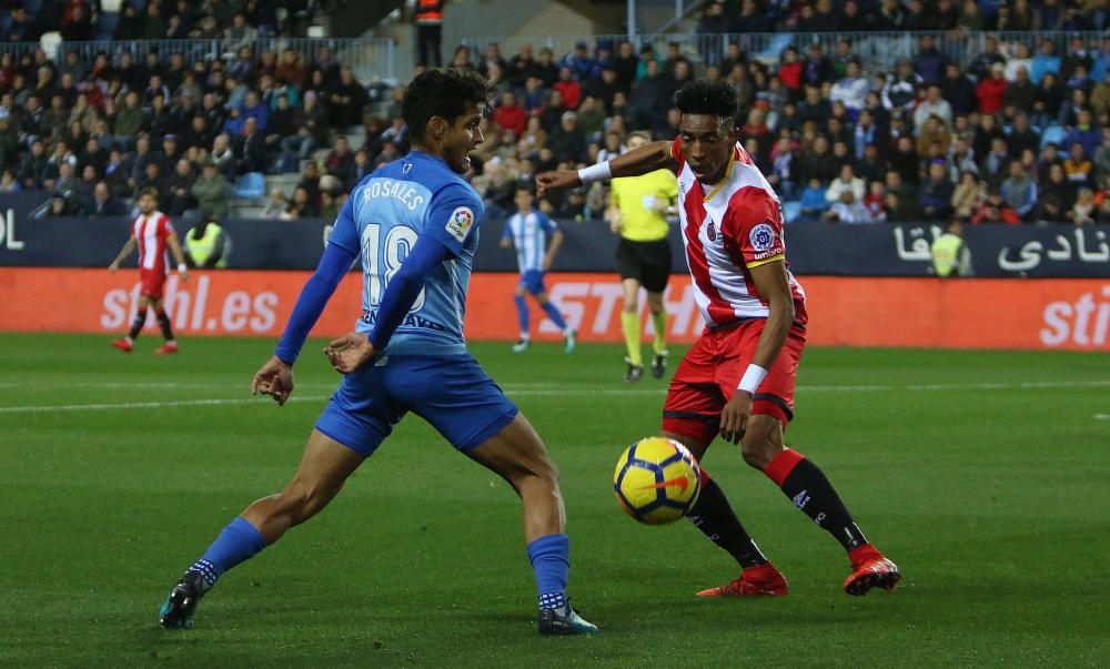 Les millors imatges del Màlaga - Girona (0-0)