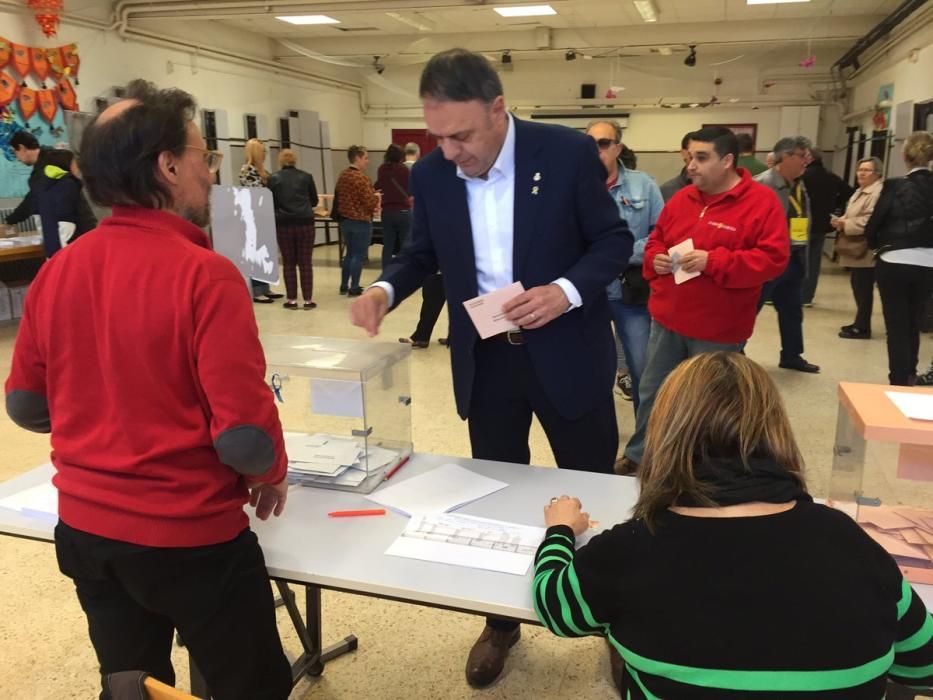 Jornada electoral del 28-A a la Catalunya Central