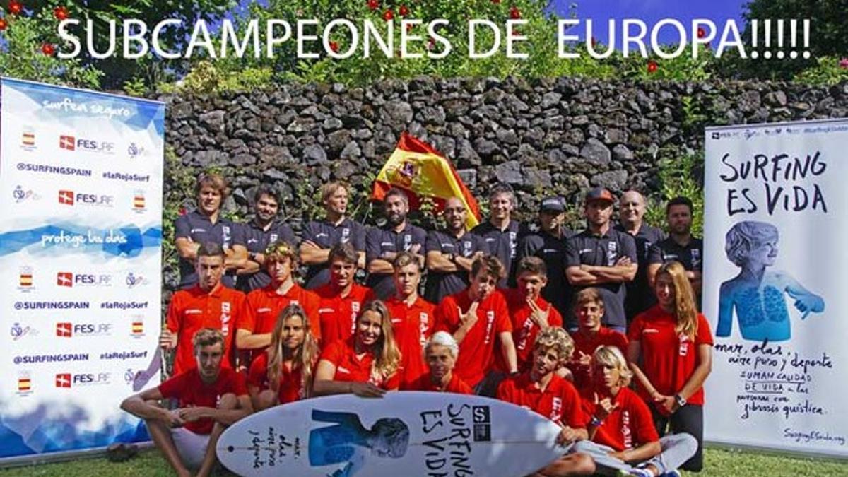 La Roja, al completo