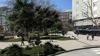 El Concello comienza la reforma de una calle en Labañou bajo críticas por la eliminación de arbolado