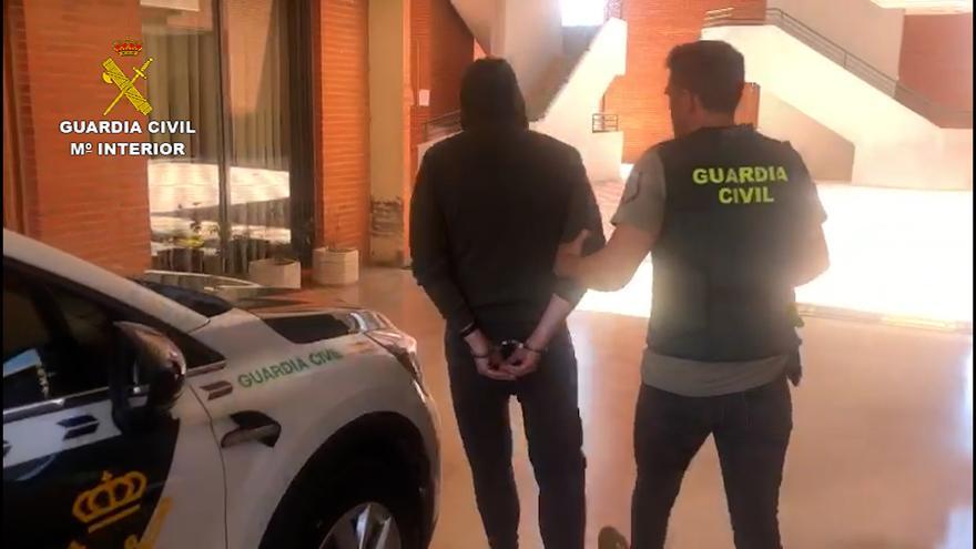 La Guardia Civil resuelve un caso de simulación de delito de robo con violencia en Almussafes