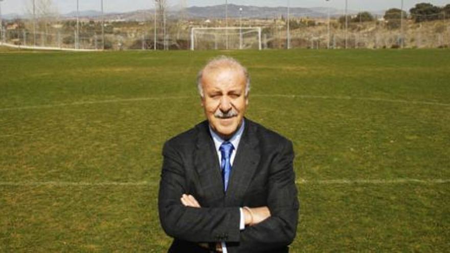 El seleccionador de España, Vicente del Bosque.