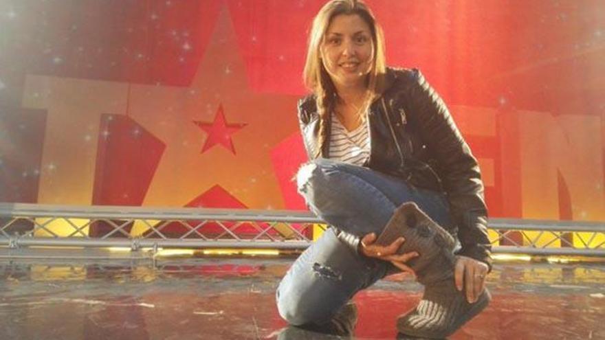 Cristina, ganadora de Got Talent canta en Maspalomas