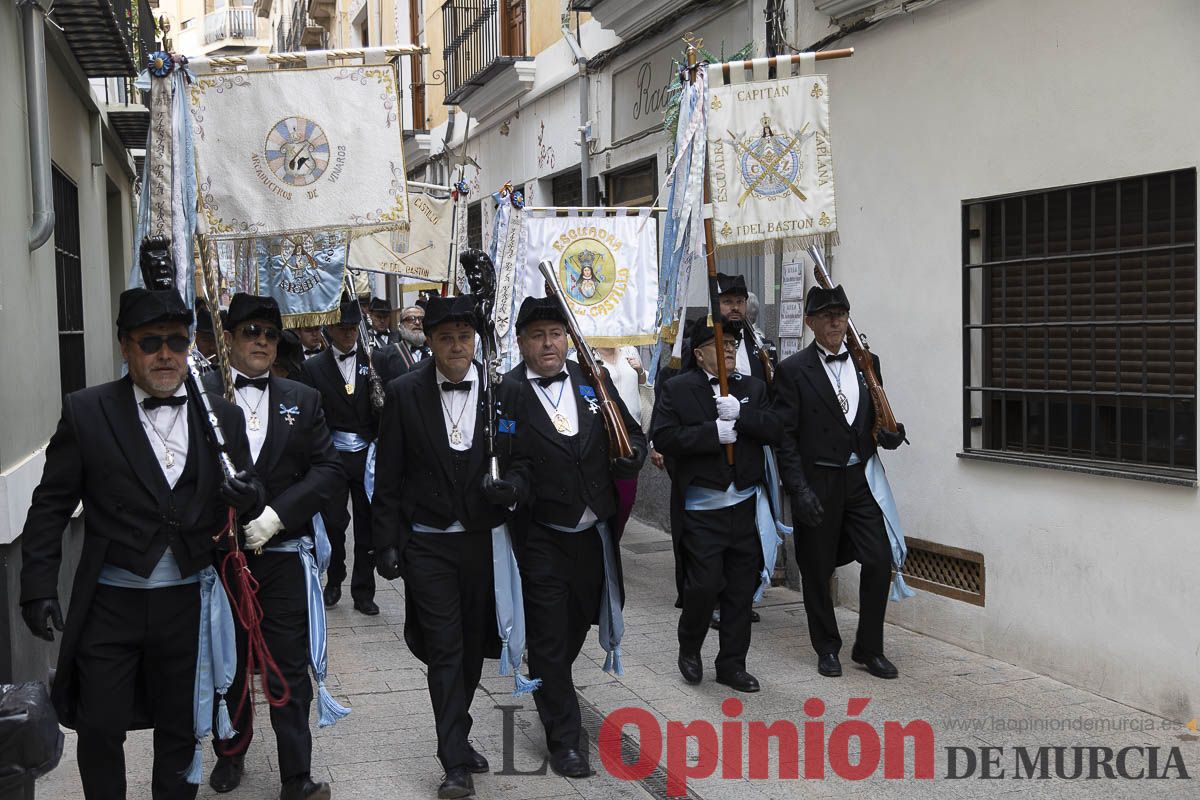 Las Fiestas de Yecla y peregrinos de Lorca llegan a Caravaca