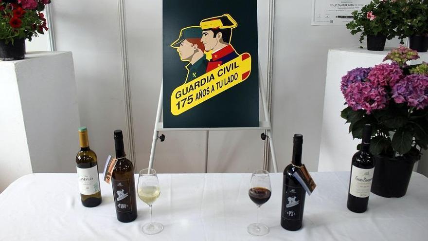 Una edición exclusiva de vinos de Montilla-Moriles conmemora el 175 aniversario de la Guardia Civil