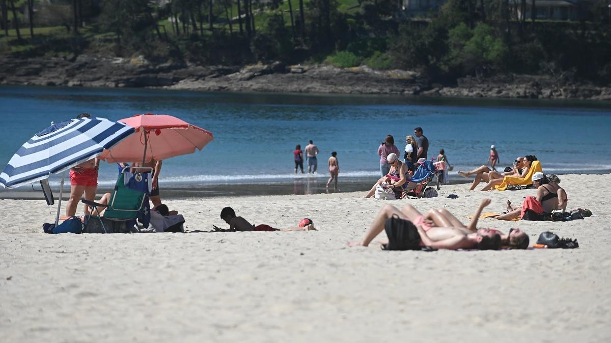 Día de playa en Silgar, este domingo