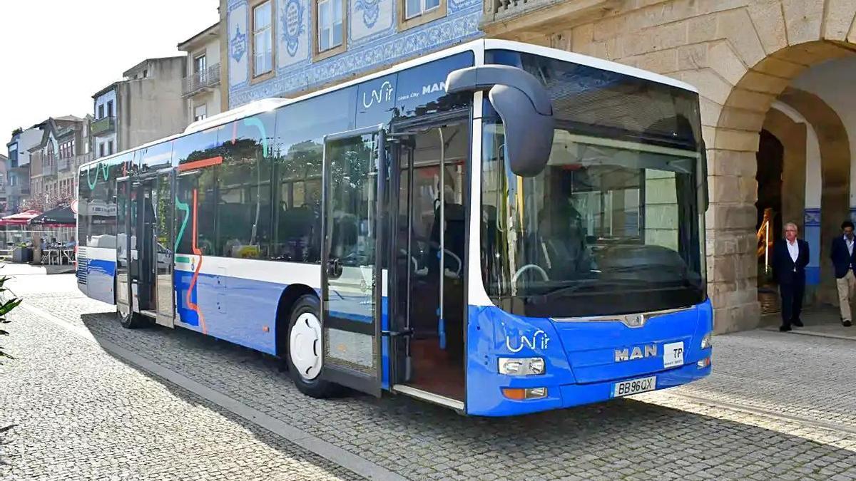 Autobús de Alsa en Oporto