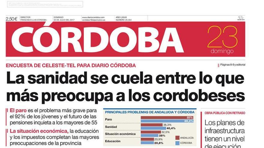 La portada de CÓRDOBA