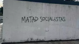 El PSPV se persona en la causa por las pintadas que alentaban a 'matar socialistas' en Ontinyent