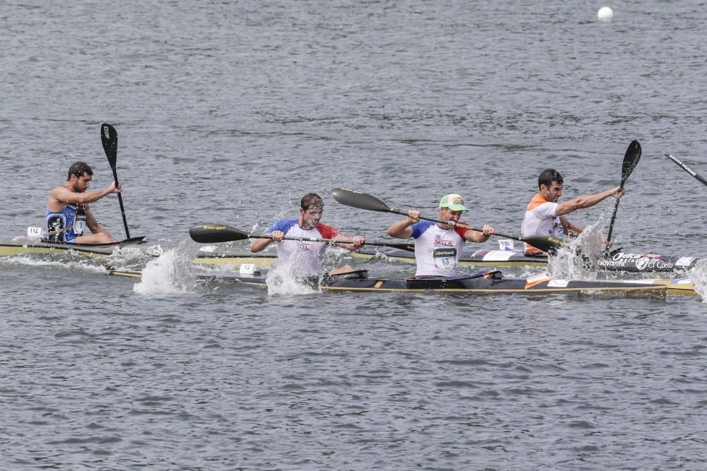 Llamedo y Vázquez vencen en el Descenso del Sella