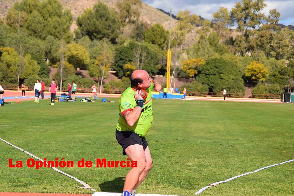 Regional absoluto y sub-23 de atletismo en Lorca (I)