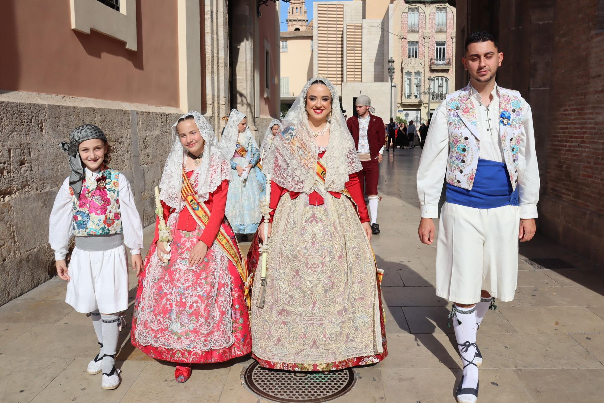 Las comisiones de falla en la Procesión de la Virgen (4/5)