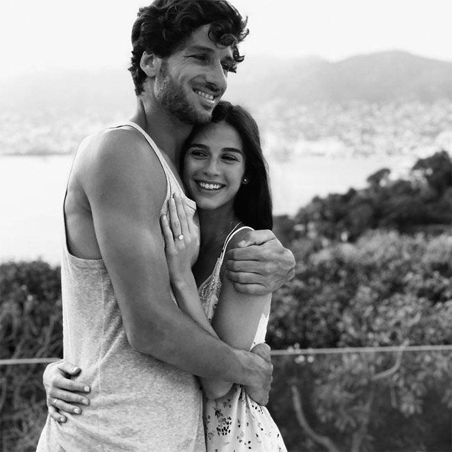 Feliciano López y Sandra Gago, embarazada