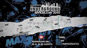Vídeo de promoció de la carrera Discovery Underground a Barcelona.