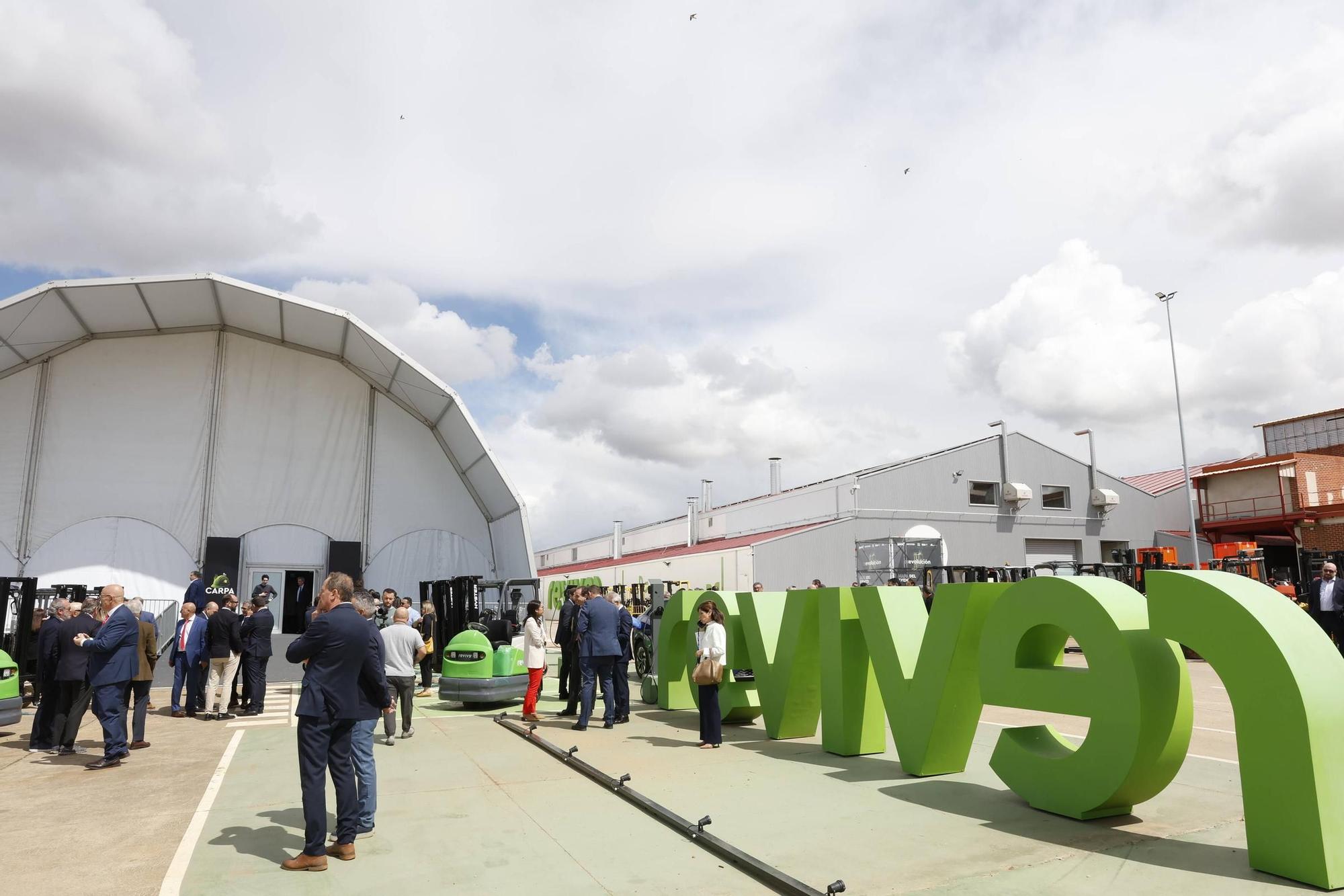 EN IMÁGENES: Así fue la presentación de la fábrica de GAM en León