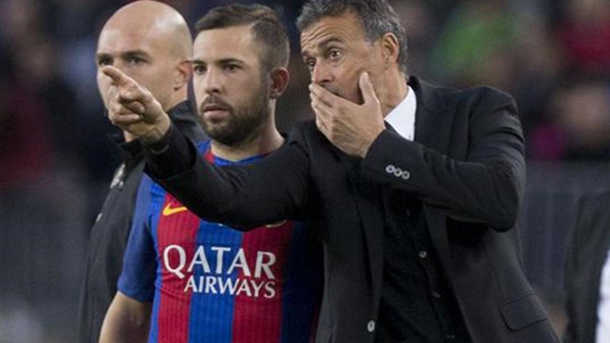 Jordi Alba quiere seguir jugando en el FC Barcelona