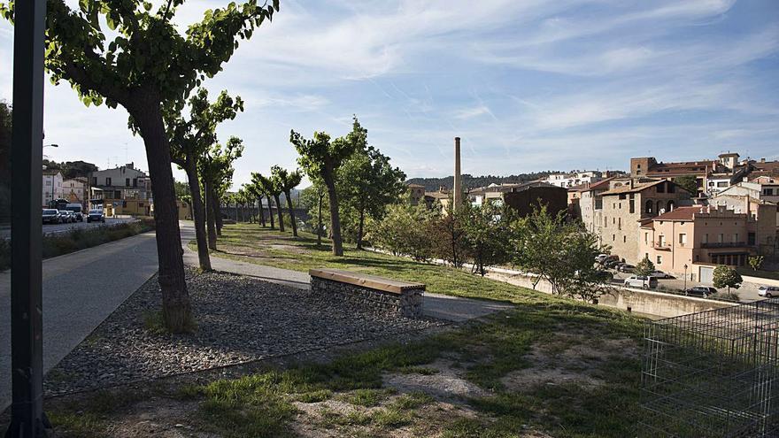 Sallent guanya una nova via verda cap al futur parc de l’Estació