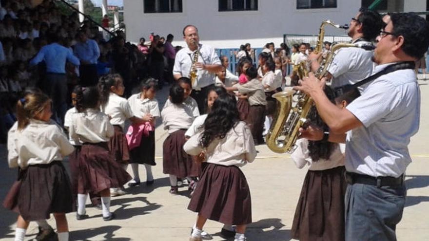 Una de las actividades de Canarias con Honduras.