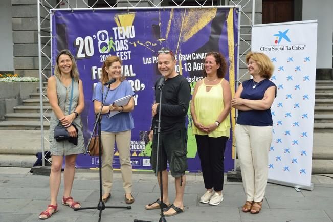 Presentación del espectáculo 'FierS à Cheval' del Temudas