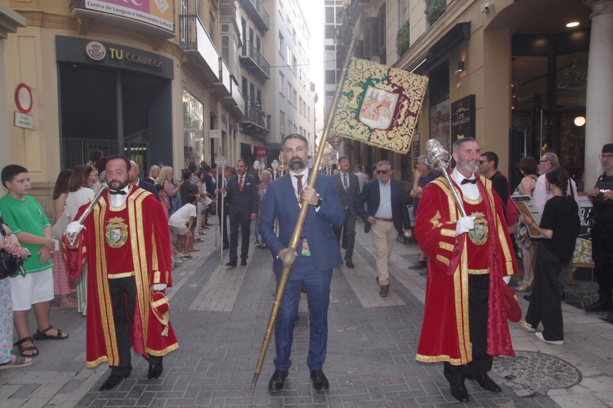 Procesión de los Patronos de Málaga 2025