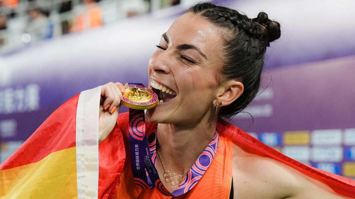 Hervás muerde el oro del 4x400 femeninos en los World Relays de Guangzhou'25