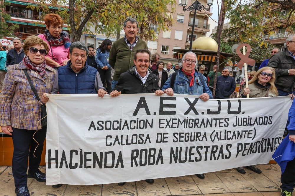 Manifestación en defensa de las pensiones públicas