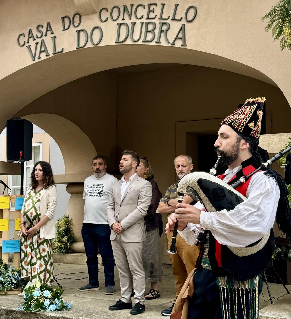 Inauguración da Festa do Emigrante en Val do Dubra