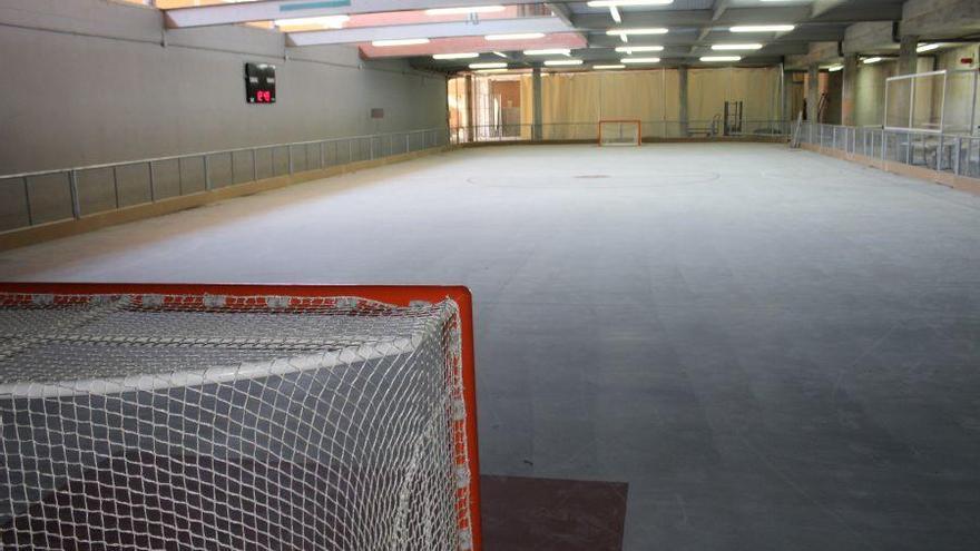 Zamora cuenta con una nueva pista de hockey patines