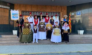 Muestra del folclore ibicenco en Miranda del Ebro