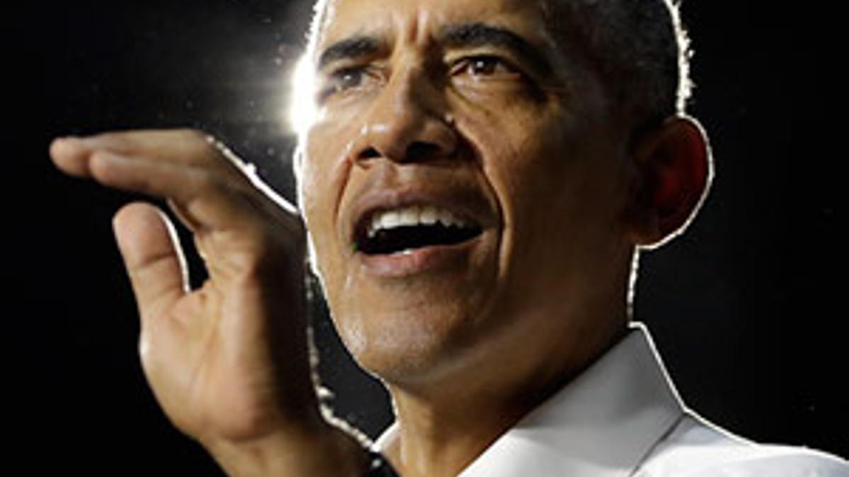 Barack Obama, en una foto de campaña