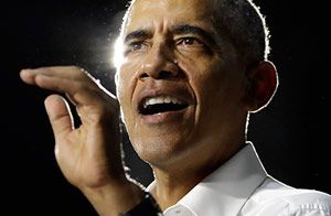 Barack Obama, en una foto de campaña