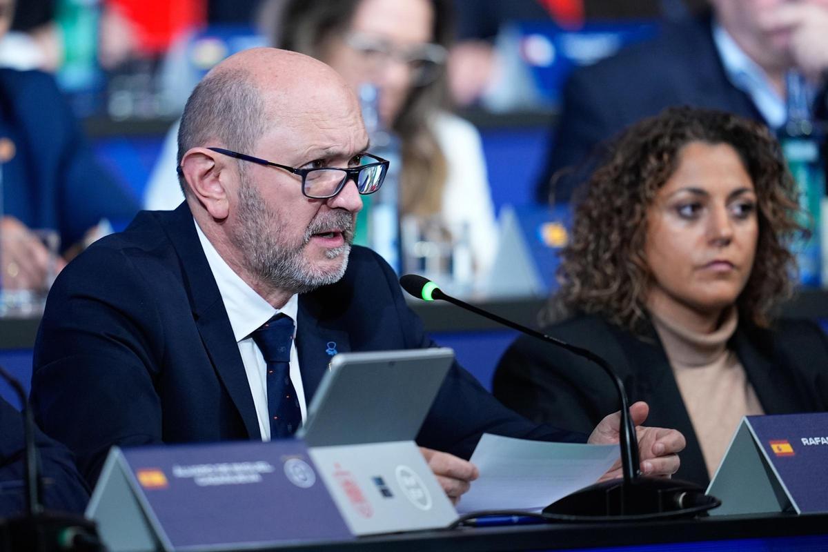 Rafael Louzán, presidente de la RFEF.