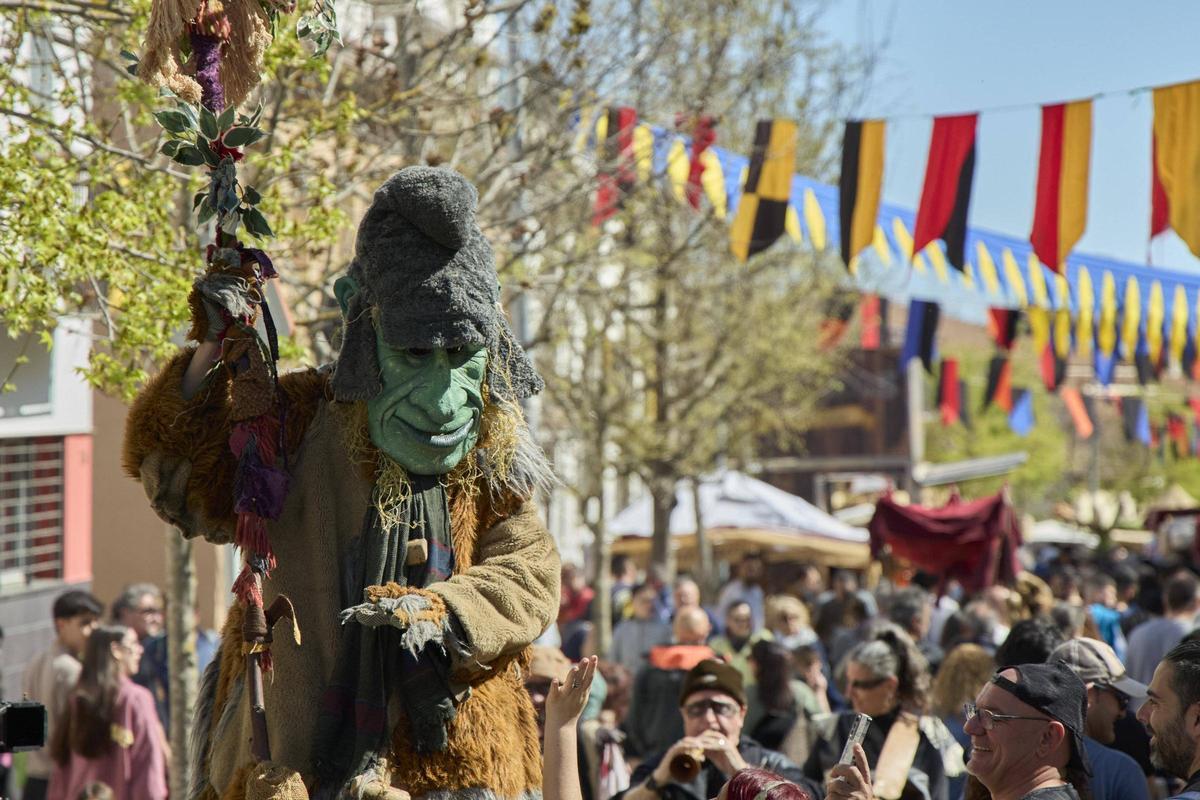 Les imatges de la fira medieval d'Hostalric