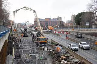 El Ayuntamiento de Madrid prevé que a finales de abril o primeros de mayo finalizará el túnel del soterramiento de la A-5