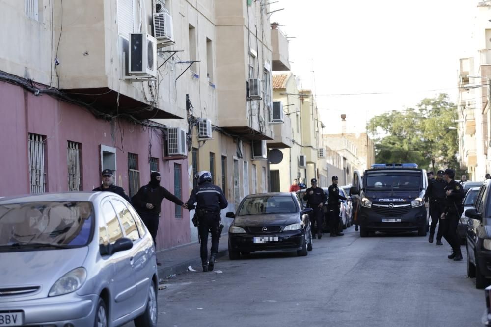 La Policía interviene en un secuestro en el barrio del Espíritu Santo