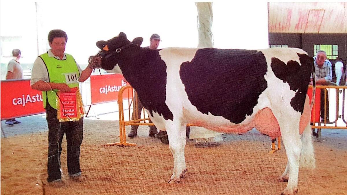 La Gran Campeona del concurso celebrado en Salas en el año 2007.