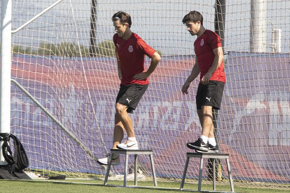 Primer entrenament de la pretemporada del Girona FC