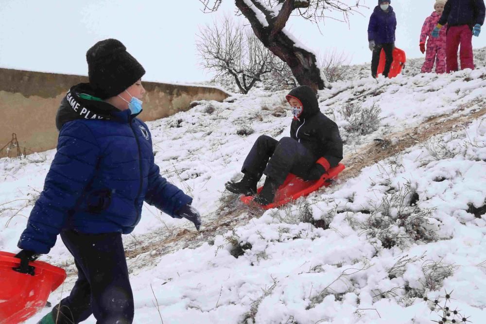 Nieve en Coy, Lorca