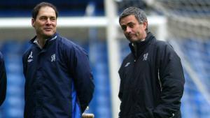 Silvino Louro y José Mourinho, durante su etapa en el Real Madrid