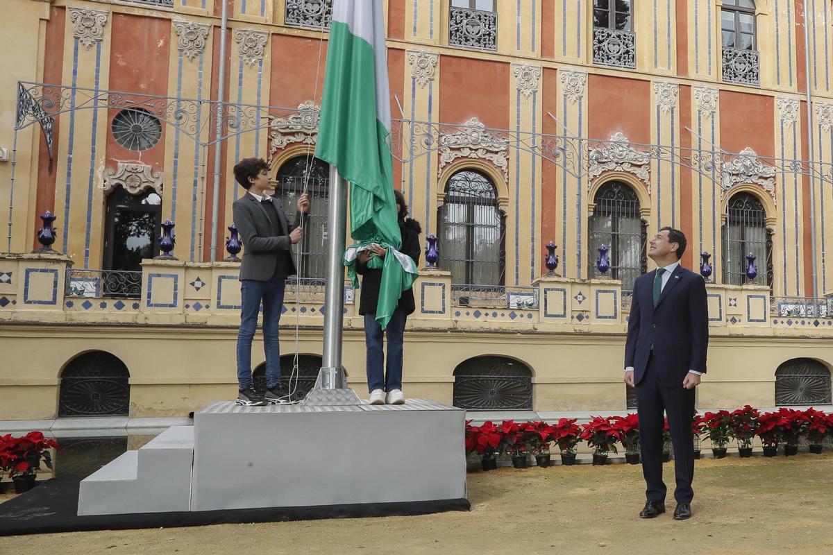 Andalucía celebró en 2022 su primer Día de la Bandera el 4 de diciembre