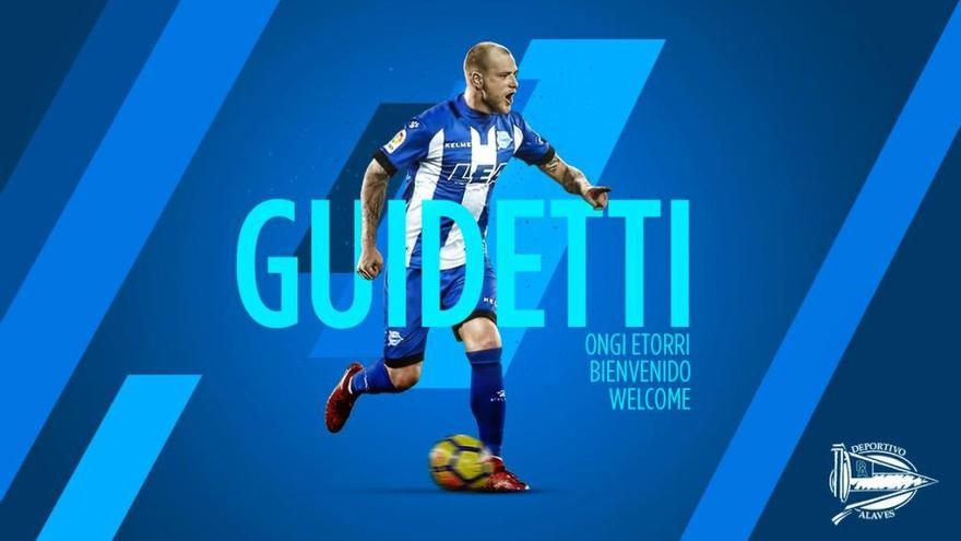 El Alavés logra la cesión de John Guidetti