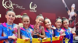 Sagunt logra un bronce en el nacional de gimnasia estética
