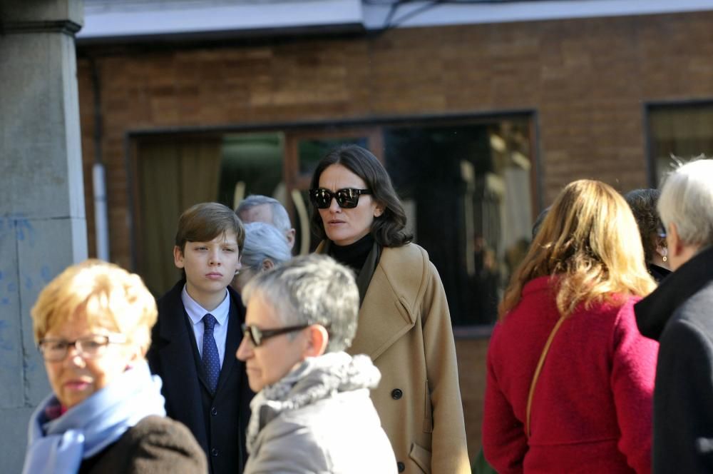 Funeral de la abuela de Laura Ponte