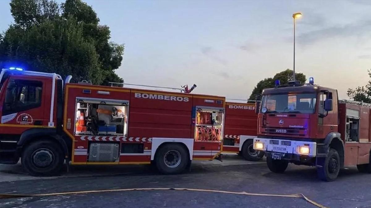 Varios vehículos del Consorcio Provincial de Bomberos, en una imagen de archivo.